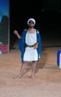 Σταύρος Χανάς 2013 "Μήδεια" του Μπόστ σε σκηνοθεσία Δημήτρη Θεοδώρου από την Θεατρική Σκηνή Ελευσίνας.