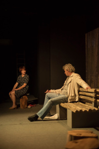 Λία Αβαρέτου - Δύο σε ένα παγκάκι, 2017 (θέατρο)