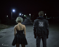 Samantha and Max at the bottom of the asphalt (2019)