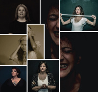 Λεμονιά Αντωνάτου - Χρωματιστές γυναίκες - Dialogue in the dark, 2019 (θέατρο)