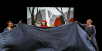 Little Red Riding Hood in Christmas Forest 2021
