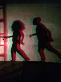 A girl in a boy's shadow 2020
