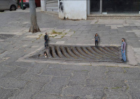 A black hole in the center of Kypseli (2015)