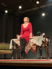 Κατερίνα Διδασκάλου - Η πόρνη από πάνω, 2020 (θέατρο)